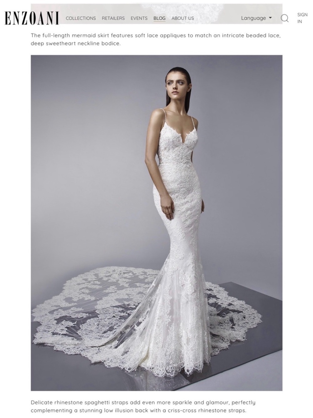 Mercedes Enzoni Wedding Dress (used -once) and cleaned.